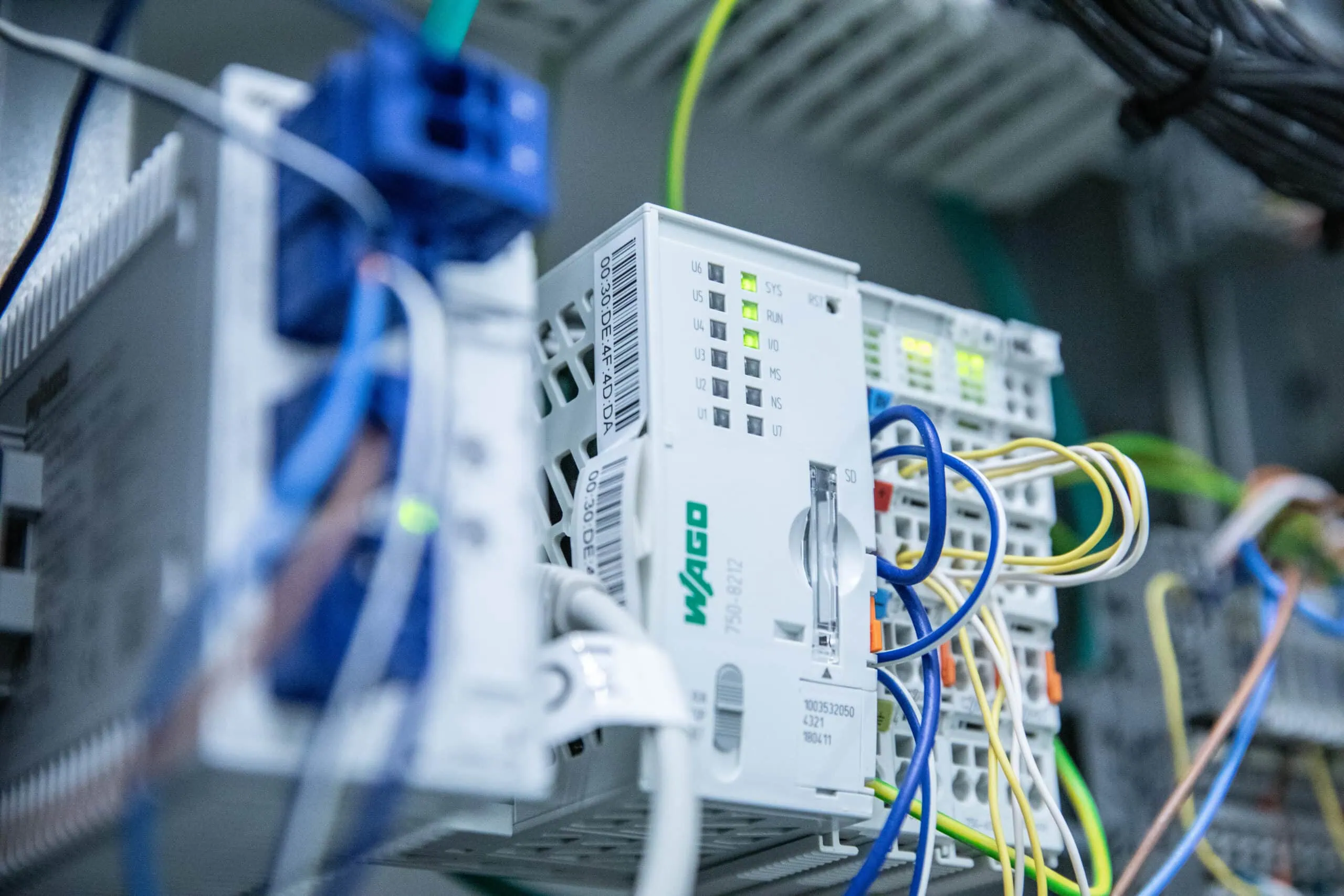 Fuchs Schaltschrank mit Wago CPU zur Steuerung